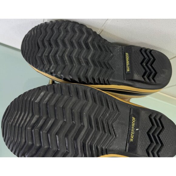 Sorel Waterproof Winter Snow Boots Youth Unisex Size 6 Yoot Pac Tan Brown Kids - Picture 4 of 10